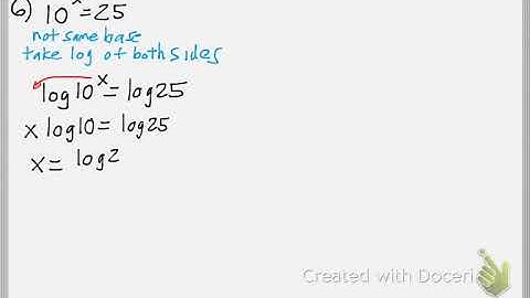 Math 111 : 4.5 part 1 #6 (Precalculus Tutorial : Exponential & Logarithmic Equations)