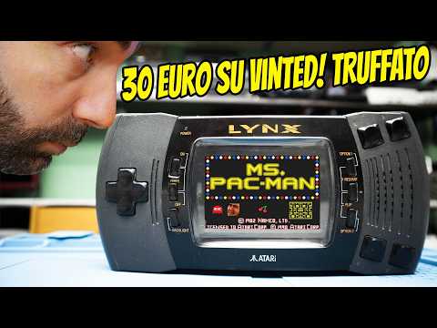 Atari Lynx a 30€ Manomesso su Vinted - Mod Batteria ricaricabile fai da te!
