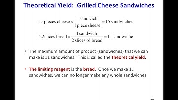 CHEM 139 Chapter 9 V3 Limiting Reactant and Yields