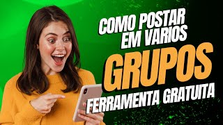 Como postar em varios grupos do facebook em 2025 com ferramenta gratuita