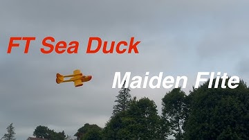 FT Sea Duck RC Plane Maiden Flight Flite. 