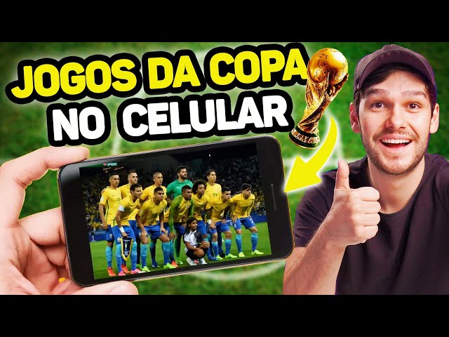 Conheça três formas de assistir aos jogos da Copa pelo celular e