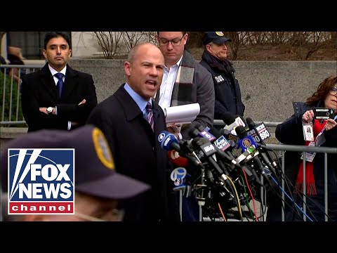 Michael Avenatti speaks after Cohen's sentencing