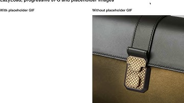 LazyLoad and placeholder gif loading time - a comparison