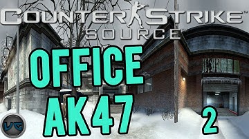 CSS AK47 cs_office Gameplay w/Commentary