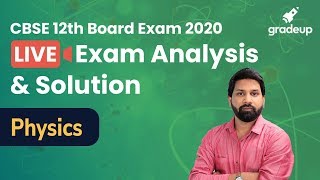 CBSE Class 12 Physics Question Paper Analysis 2020 | Solution, Review & Difficulty Level| Ved Sir