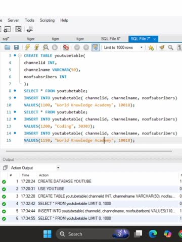Insert Multiple Records in SQL Table Using Separate Queries || Display ...
