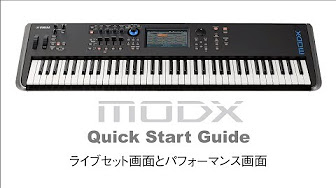 Yamaha MODX Quick Start Guide - YouTube