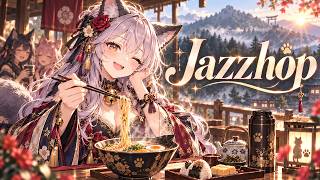 Cozy Jazzhop & Chillhop ☕ Healing Dawn for Quiet Mornings & Fresh Starts
