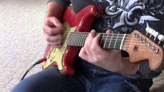 1963 2 & 1964 Fender Strat Compare Stratocaster Demo Review .Eddievegas Eddie Vegas