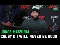 Jorge Masvidal: 'I spoke to a doctor and Colby Covington is transitioning after this fight'