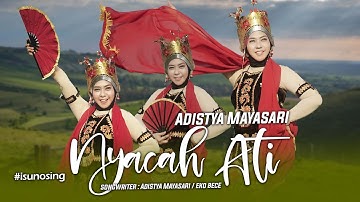 Gandrung creation " NYACAH ATI " - Adistya Mayasari (Official Music Video)