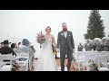 Mt Hood Ski Bowl | Oregon Wedding - Sasha + Austin's Highlight Reel [6.12.22]