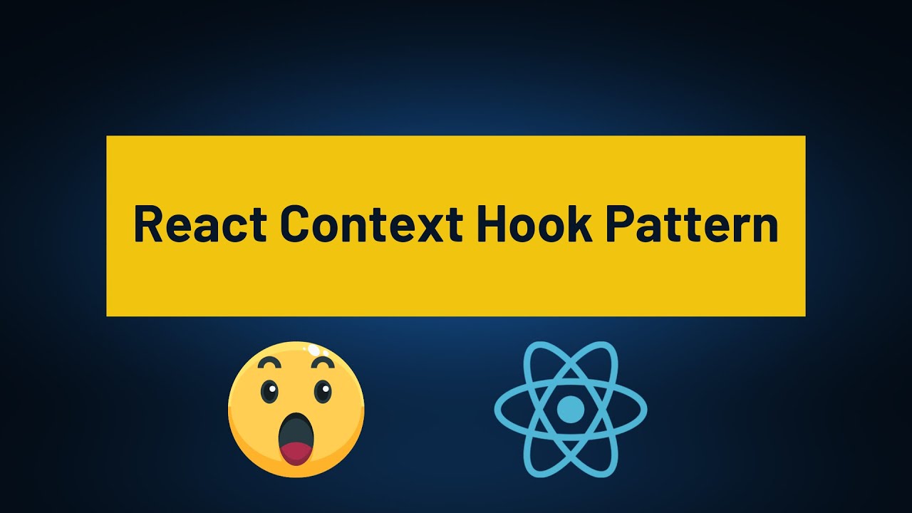 React Context Hook Pattern
