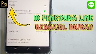 CARA MENGUBAH ID PENGGUNA LINE TANPA MENGGANTI NOMOR HP - GANTI USERNAME