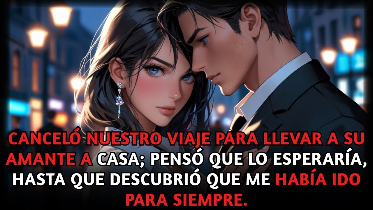 Canceló nuestro viaje por llevarla a casa; creyó que esperaría hasta que vio que me fui para siempre