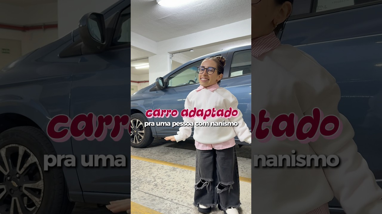 Como é a adaptação de um carro pra uma pessoa com nanismo? 🚙💨 Vem que eu te mostro!