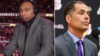 Stephen A Smith saying Rob Pelinka Compilation