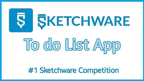 To do list app ||(won) #1 Sketchware competition