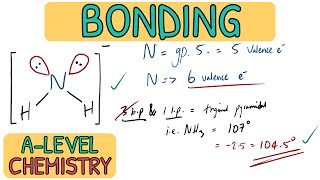 Bonding Shapes and Angles - Exam Question Walkthrough｜A Level Chemistry (AQA)