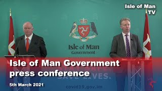 Isle Of Man Government Press Conference