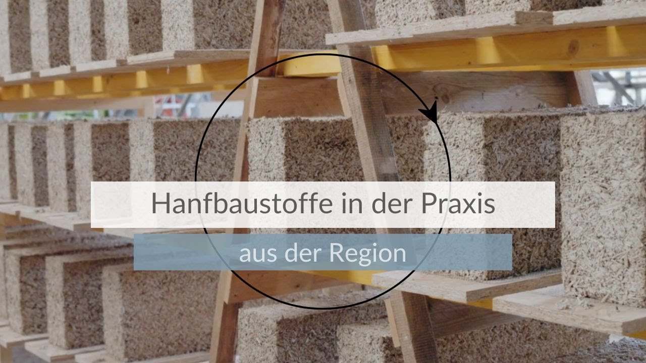 Bauen mit Hanf: regional, klimapositiv und gesund | Hanfbaustoffe in der Praxis