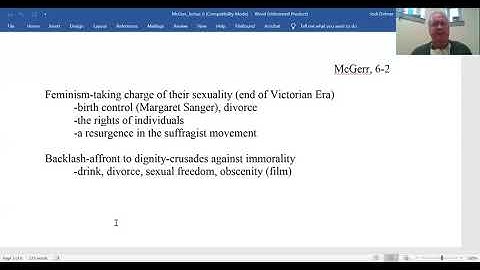 Hist 132, McGerr, Lect #5