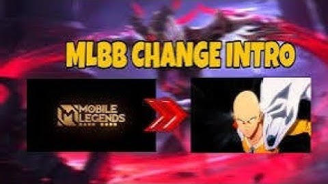How to change intro of Mobile Legends || Hacker Boii