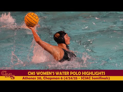 CMS Women's Water Polo Highlights vs. Chapman