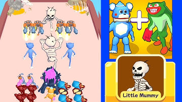 Merge Master - Merge Poppy - Merge Monster Level 31-60 To Max Part 2 | Gameplay Android,iOS