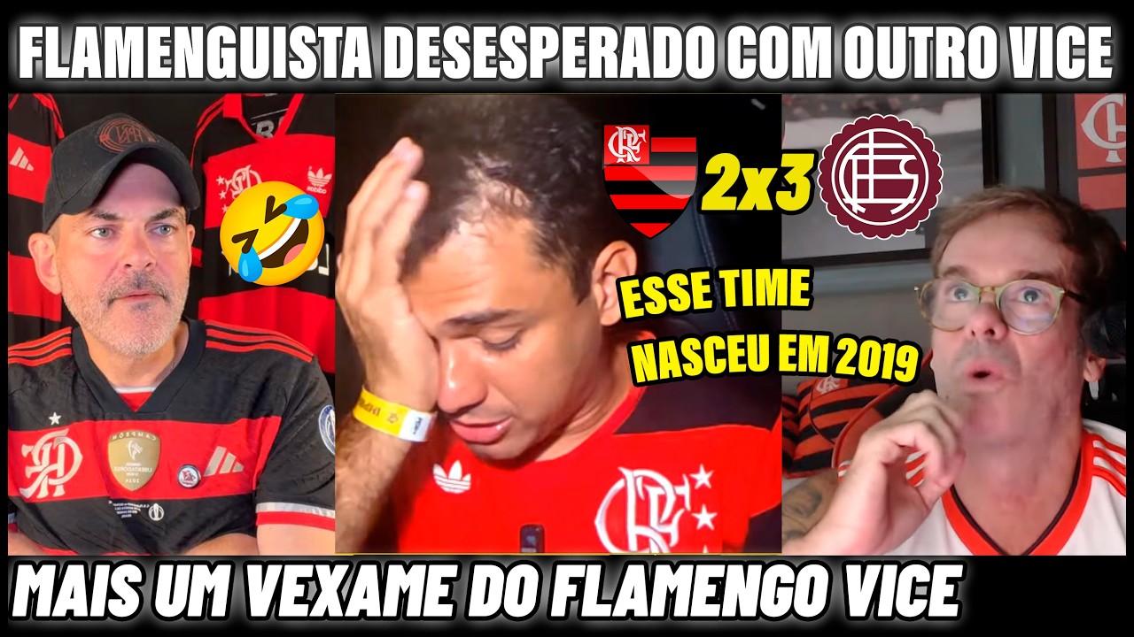 💥FLAMENGUISTAS VÃO AO DESEPERO COM MAIS UM VICE ! FLAMENGO PERDE PRO LANUS REAÇÕES