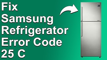 How To Fix The Samsung Refrigerator 25C Error Code - Meaning, Causes, & Solutions (Swiftly Fixed!)