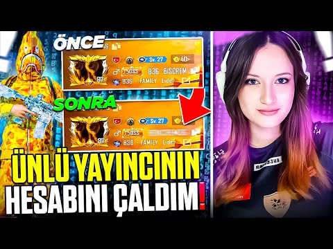 I LOGGED INTO A FAMOUS STREAMER'S ACCOUNT AND CHANGED THE NAME!! (BOKCREM36) | PUBG MOBILE