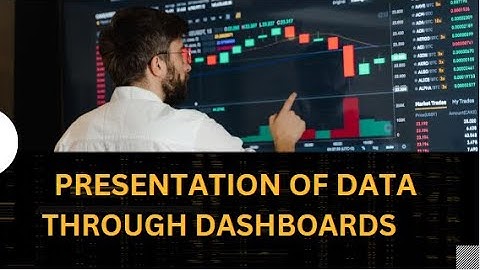 Using Dashboards To Present Data Results