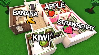 Building a House but Each Room is a Different FRUIT!