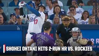 Shohei Ohtani hits his 19th home run of the season with a 2-run homer 💪 | ESPN MLB