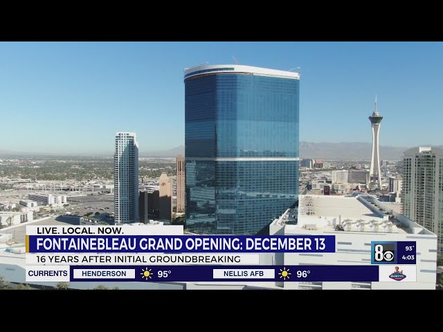 Fontainebleau Las Vegas Exclusive Preview