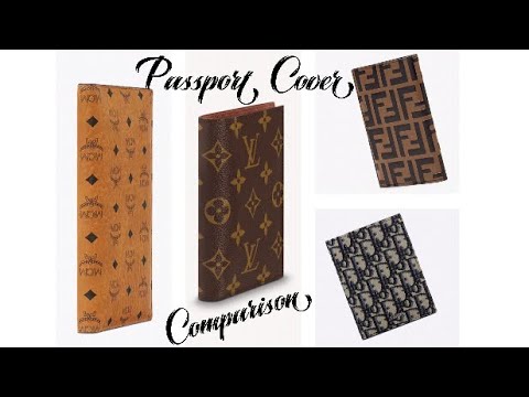 Louis Vuitton - MCM - Fendi - Dior Passport Cover / Holder