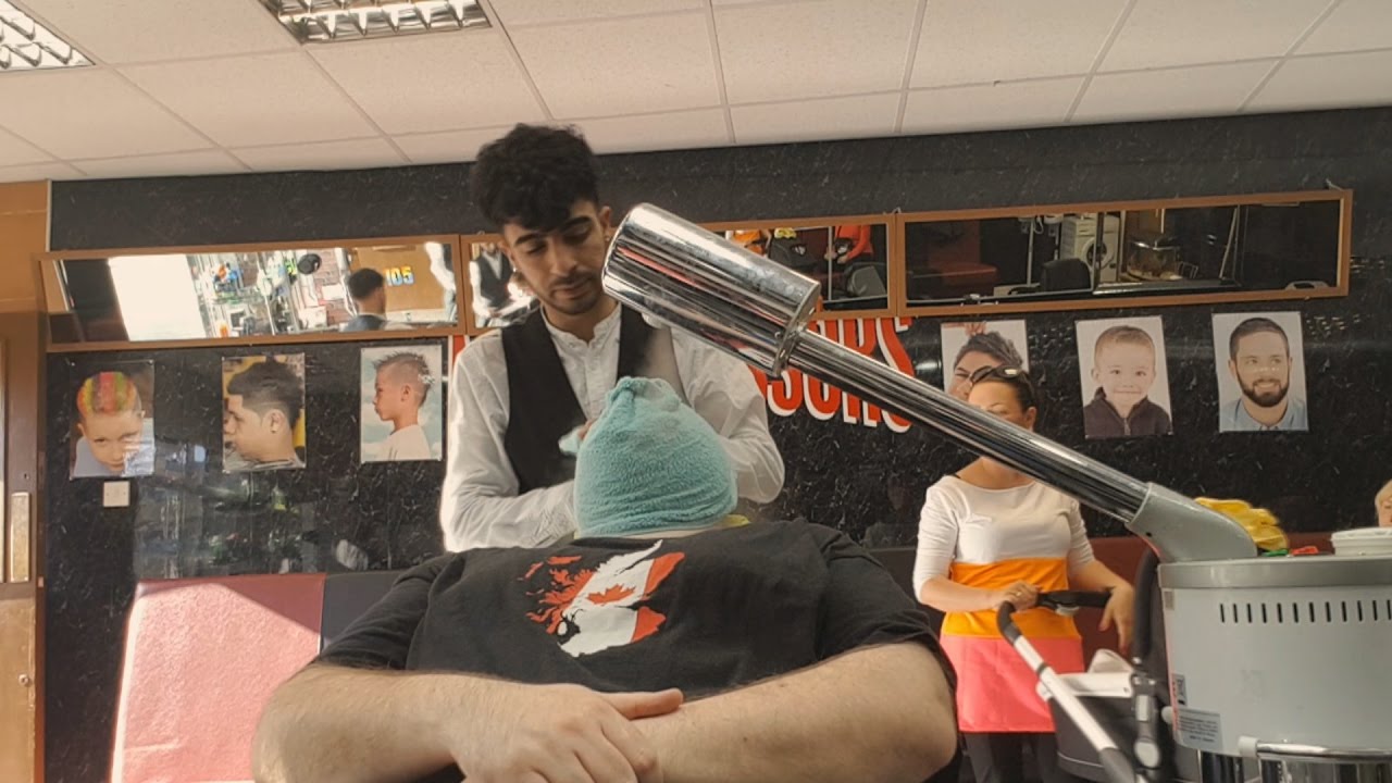 Turkish Barber HAIR CUT & HOT TOWEL SHAVE the works Lochee Dundee