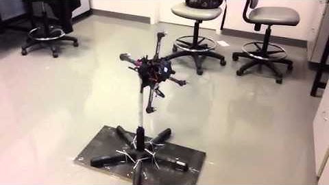 AscTec Pelican new firmware test