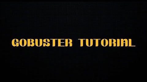 Gobuster Tool: A Practical Guide. #cybersecurity #gobuster