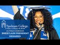 Alyssa Cabezas - Spelman College Class of 2022 Class President Remarks