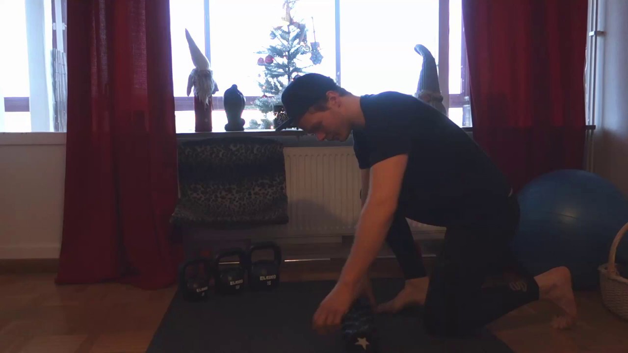 foam roller framsida lår foam roller framsida lår