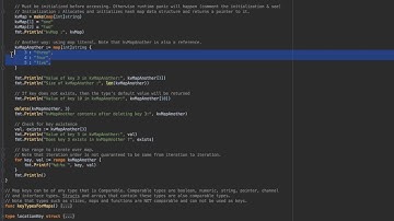 10. Go Programming Language : Maps
