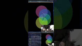 Moire circles #coding #programming #nvim #neovim