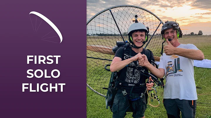 My First Solo Paramotor Flight