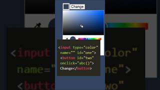 Input Color picker | Change Color Using JavaScript (360p)