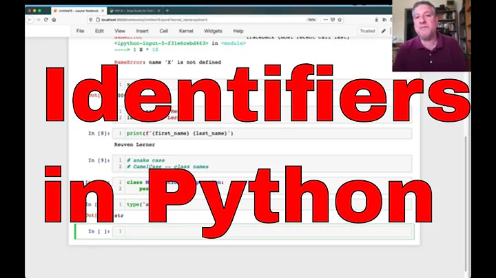Valid Python identifier names