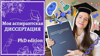 картинка: Моя PhD диссертация // Структура моей докторской (кандидатской) работы