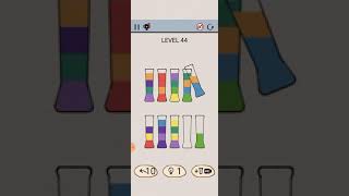 Sortpuz level 44 water color puzzle game 2022